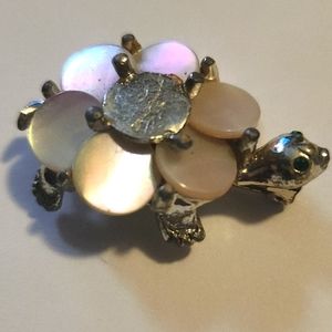 Turtle brooch